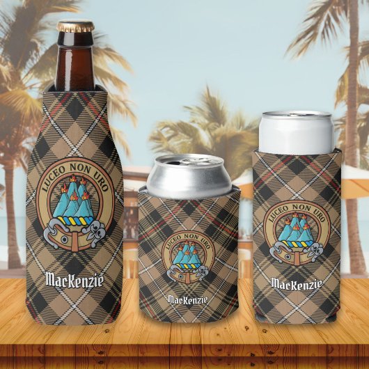 Clan MacKenzie Wappen Flasche Cooler Flaschenkühler
