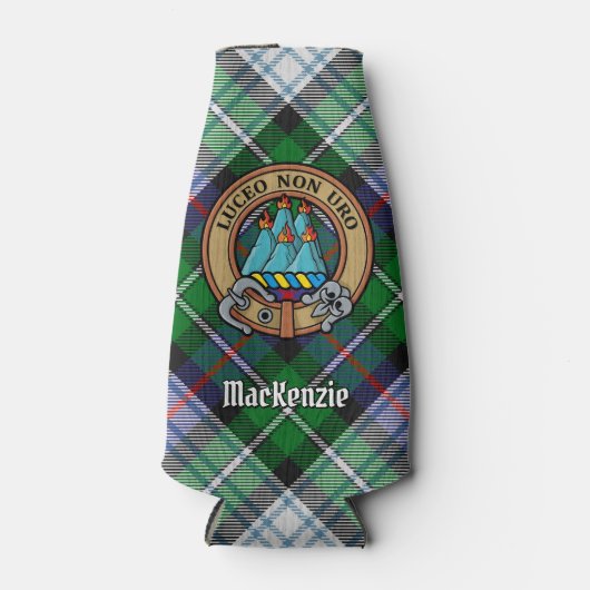 Clan MacKenzie Wappen Flasche Cooler Flaschenkühler (Vorderseite)
