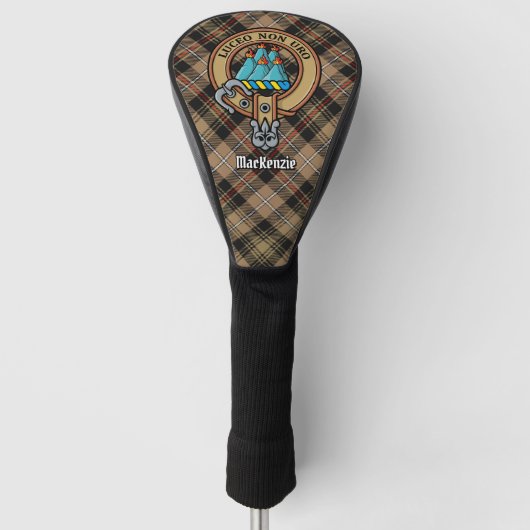 Clan MacKenzie Wappen Golf Head Cover Golf Headcover (Vorderseite)