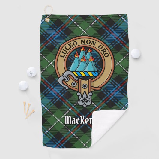 Clan MacKenzie Wappen Golfhandtuch (Insitu)