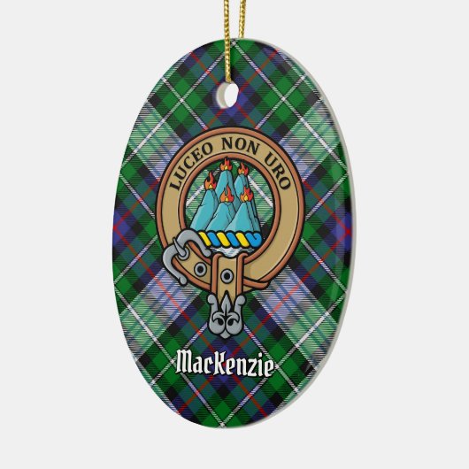 Clan MacKenzie Wappen Keramik Keramik Ornament (Links)