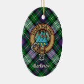 Clan MacKenzie Wappen Keramik Ornament (Rechts)