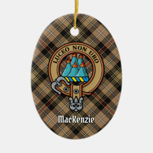 Clan MacKenzie Wappen Keramik Ornament