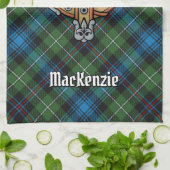 Clan MacKenzie Wappen Küchentücher (Gefaltet)