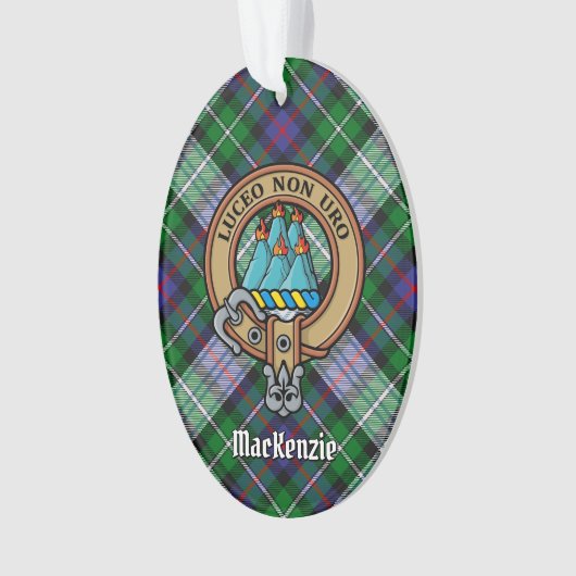 Clan MacKenzie Wappen Ornament (Vorderseite)