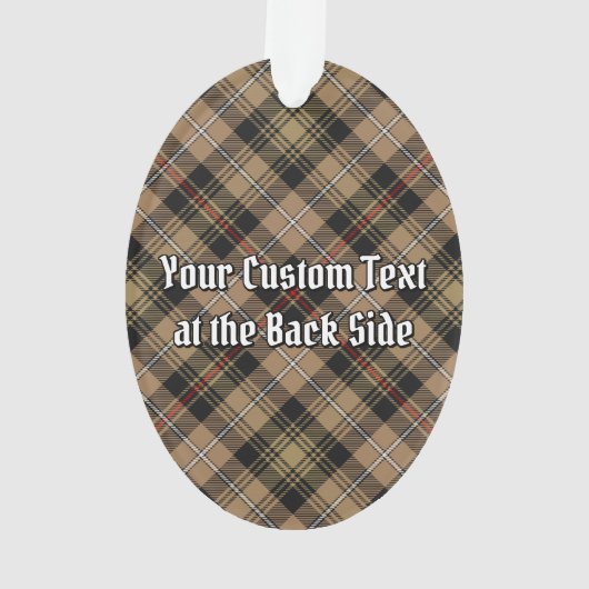 Clan MacKenzie Wappen Ornament (Rückseite)