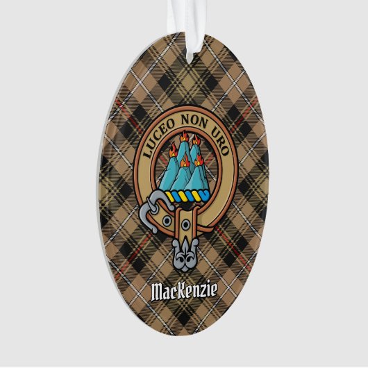 Clan MacKenzie Wappen Ornament (Vorderseite)