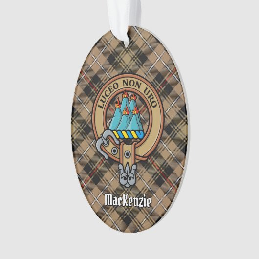 Clan MacKenzie Wappen Ornament (Vorderseite)
