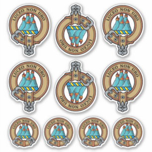Clan MacKenzie Wappen Sticker Set