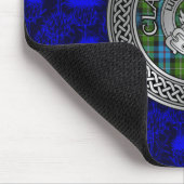Clan MacKenzie Wappen & Tartan Knot Mousepad (Ecke)
