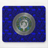Clan MacKenzie Wappen & Tartan Knot Mousepad (Vorne)