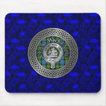 Clan MacKenzie Wappen & Tartan Knot