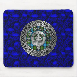 Clan MacKenzie Wappen & Tartan Knot Mousepad
