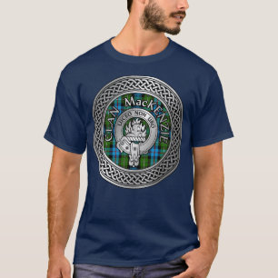 Clan MacKenzie Wappen Tartan Knot T-Shirt