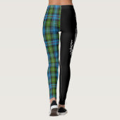 Clan MacKenzie Wappen & Tartan Leggings (Rückseite)