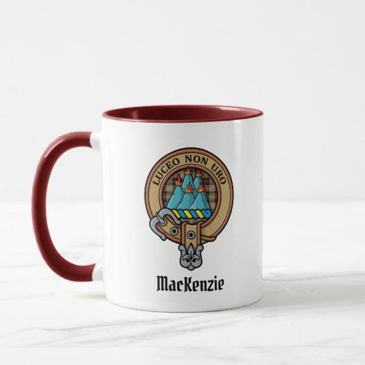 Clan MacKenzie Wappen Tasse (Links)