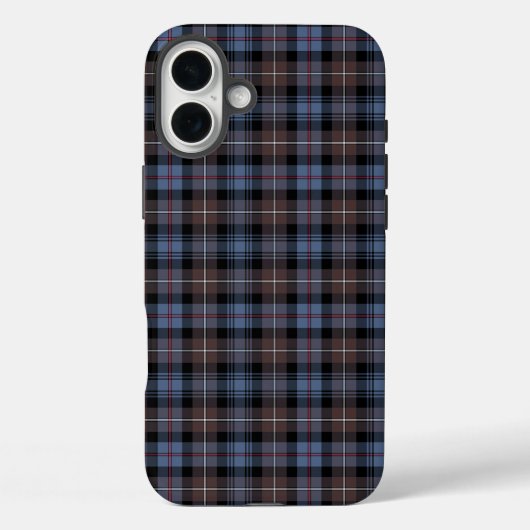 Clan Mackenzie Weathered Tartan Case-Mate iPhone Hülle (Rückseite)