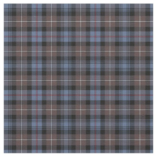 Clan Mackenzie Weathered Tartan Stoff (Nahaufnahme)