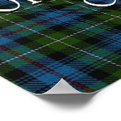 Clan MacKenzie's Old Castle Leod Coffee Co. Poster (Ecke)