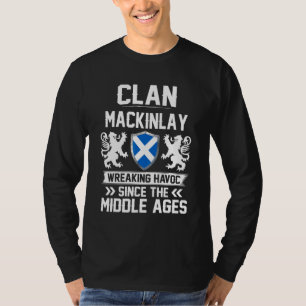 Clan Mackinlay Scottish Family Clan Scotland Wreak T-Shirt