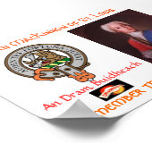 Clan MacKinnon Drambuie Poster (Ecke)