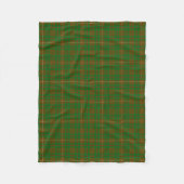 Clan MacKinnon Jagd Tartan Fleecedecke (Vorderseite)