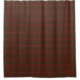 Clan MacKinnon Scottish Heritage Tartan Duschvorhang