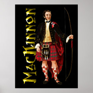 Clan MacKinnon Scottish Highland Dream Poster