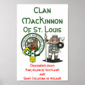 Clan MacKinnon St. Louis Poster (Vorne)