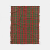 Clan MacKinnon Tartan Fleecedecke (Vorderseite)
