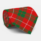 Clan MacKinnon Tartan Krawatte (Gerollt)