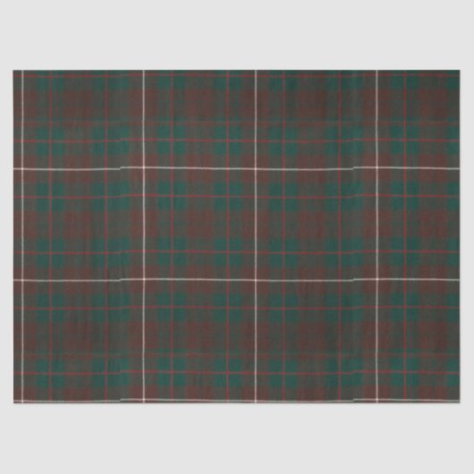 Clan Mackinnon Tartan Pattern Seidenpapier (Vorderseite)