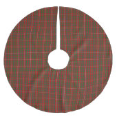 Clan MacKinnon Tartan Polyester Weihnachtsbaumdecke (Vorderseite)