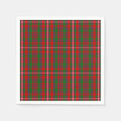 Clan MacKinnon Tartan Serviette (Vorderseite)