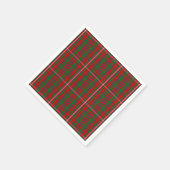 Clan MacKinnon Tartan Serviette (Ecke)