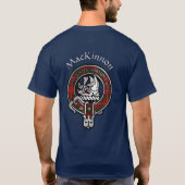 Clan MacKinnon Tartan Wappen T-Shirt (Rückseite)