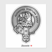 Clan MacKinnon Wappen Aufkleber (Blatt)