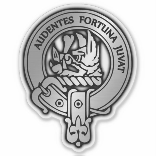 Clan MacKinnon Wappen Aufkleber (Vorderseite)
