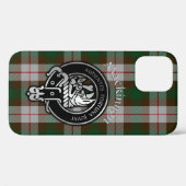 Clan MacKinnon Wappen & Hunting Tartan Case-Mate i iPhone Hülle (Rückseite (Horizontal))