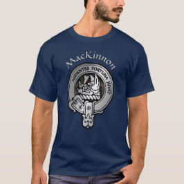 Clan MacKinnon Wappen & Hunting Tartan T-Shirt