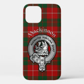 Clan MacKinnon Wappen & Tartan Case-Mate iPhone Hülle (Rückseite)