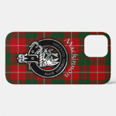 Clan MacKinnon Wappen & Tartan Case-Mate iPhone Hülle (Rückseite (Horizontal))