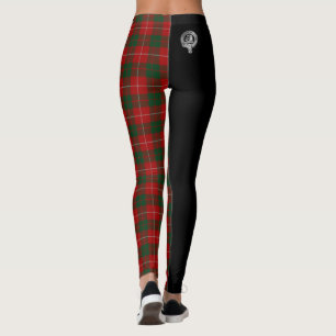 Clan MacKinnon Wappen & Tartan Leggings