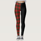 Clan MacKinnon Wappen & Tartan Leggings (Vorderseite)