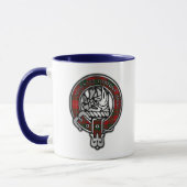 Clan MacKinnon Wappen & Tartan Tasse (Links)