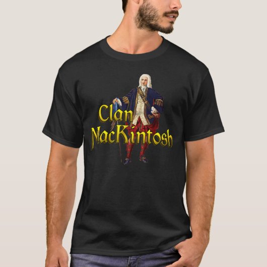Clan MacKintosh Highland Games T-Shirt (Vorderseite)