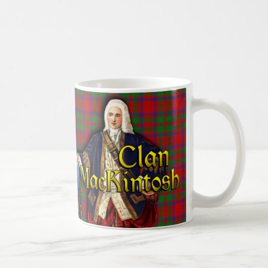 Clan MacKintosh Scottish Dreams Kaffeetasse (Rechts)