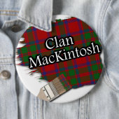 Clan MacKintosh Tartan Paint Brush Button (Beispiel)