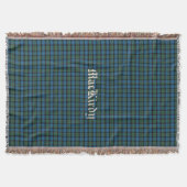 Clan MacKirdy Tartan Kariertes Custom Throw Blanke Decke (Vorderseite)