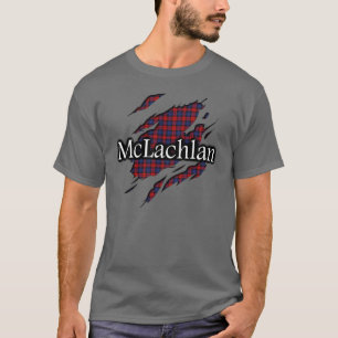 Clan MacLachlan McLachlan Tartan-Geist-Shirt T-Shirt